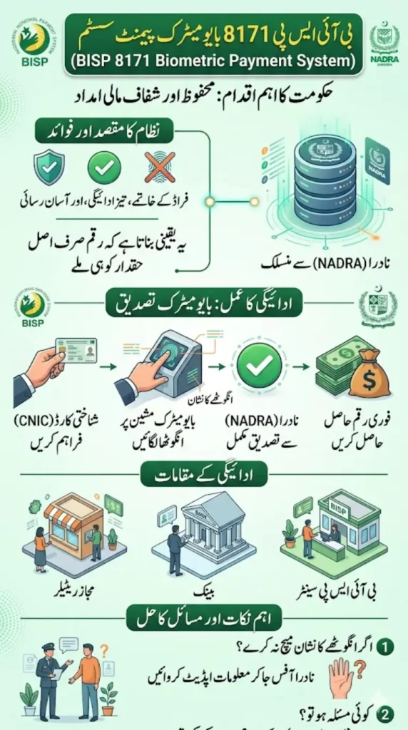 8171 BISP Biometric Payments 2026 – How to Verify & Receive Your Money