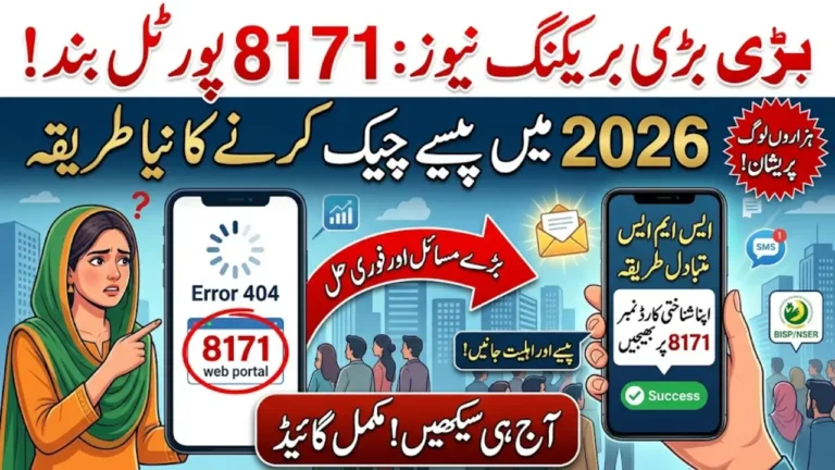 8171 Web Portal Not Working 2026