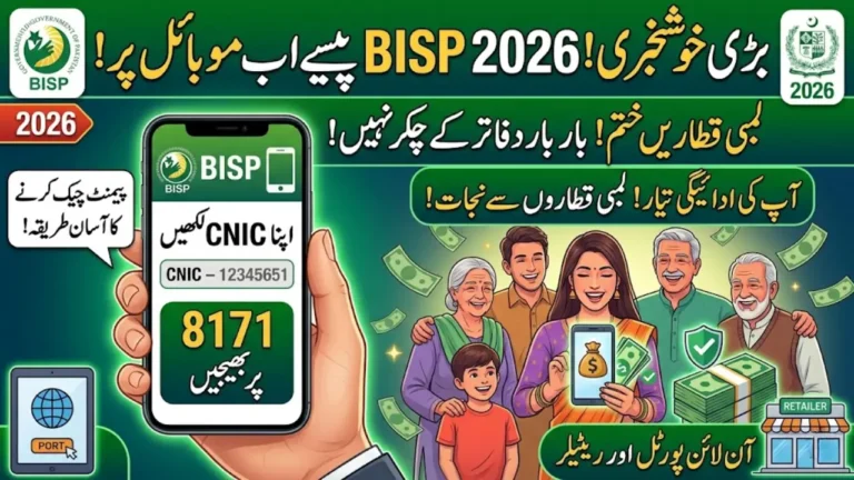 BISP 8171 Payment on Mobile 2026